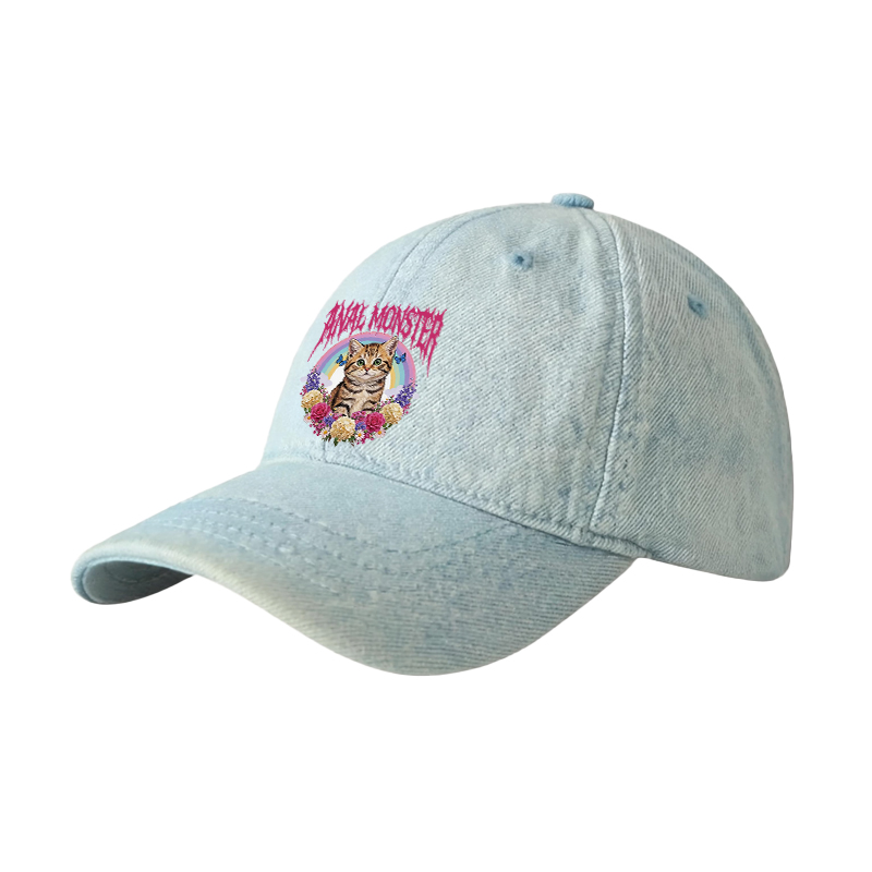 Tokyocanvas Anal Monster Cat Denim Cap