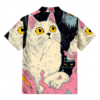 Tokyocanvas Cat's Fantasy Universe Button-up Shirt