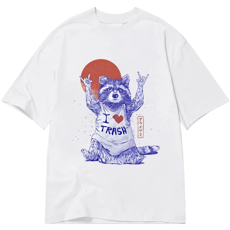 Tokyocanvas I love Trash Classic T-Shirt