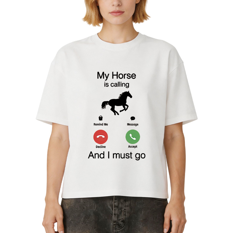 Tokyocanvas My Horse is Calling Boxy T-Shirt