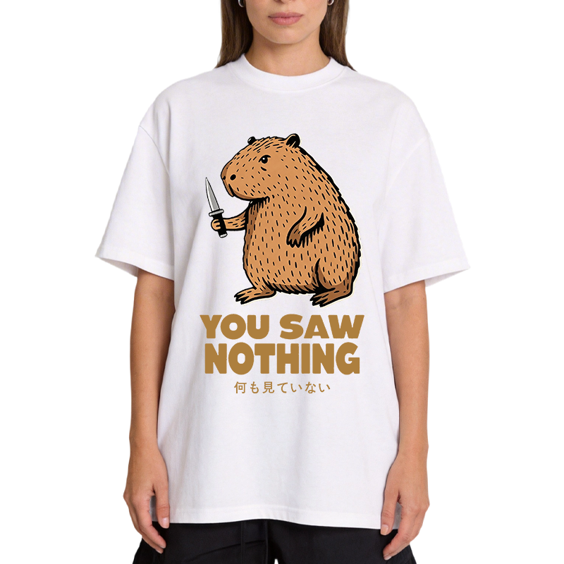 Tokyocanvas You Saw Nothing Classic T-Shirt