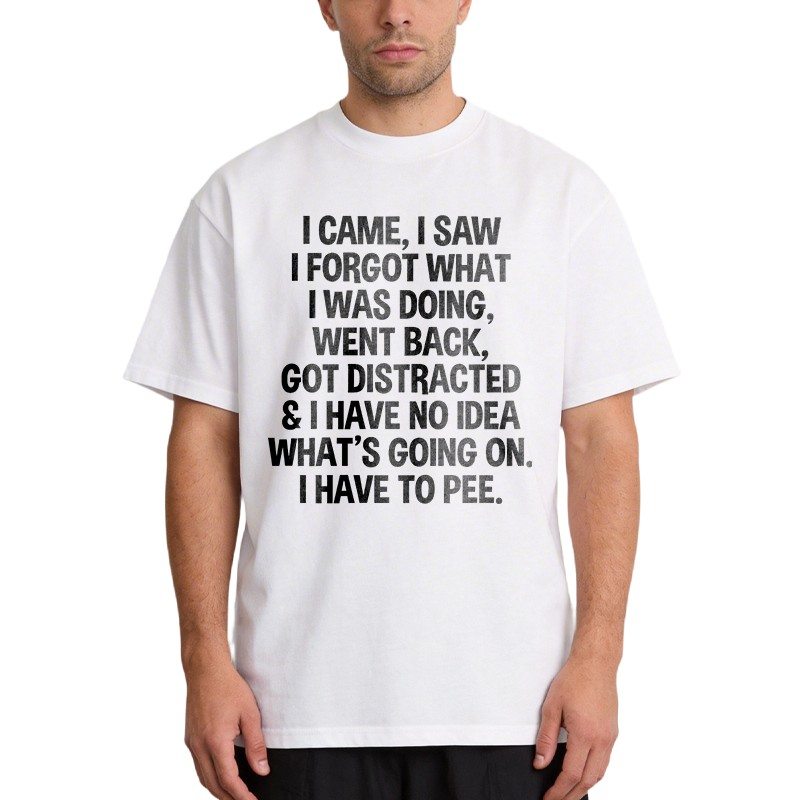 Tokyocanvas I Came I Saw I Forgot What I Was Doing Classic T-Shirt