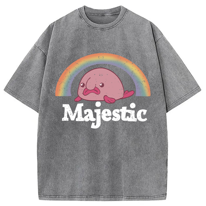 Tokyocanvas Majestic Blobfish Washed T-Shirt