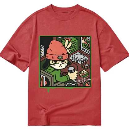Tokyocanvas Rapper Cat Classic T-Shirt