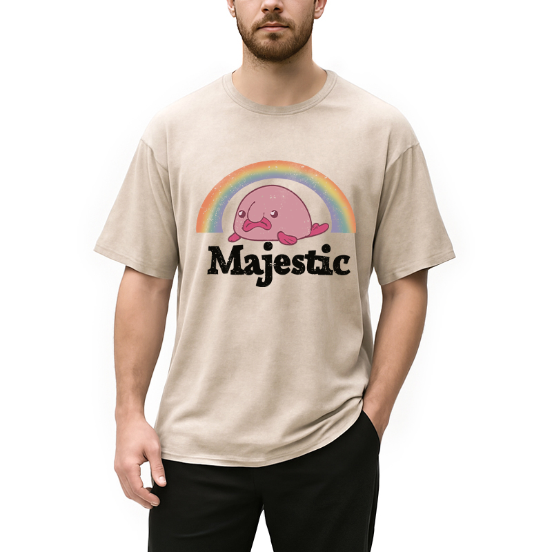 Tokyocanvas Majestic Blobfish Washed T-Shirt