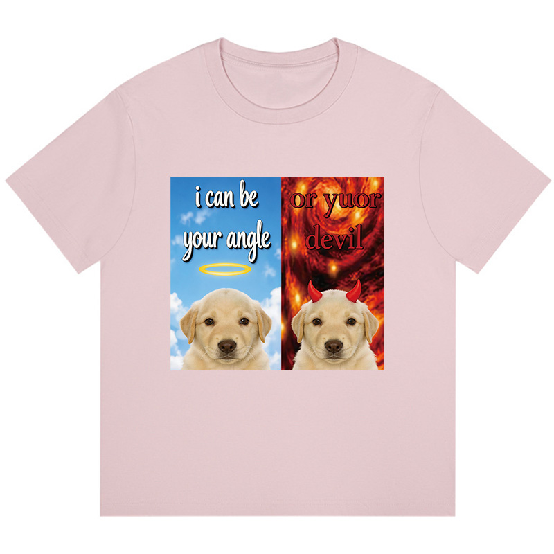 Tokyocanvas Angle Or Devil Boxy T-shirt