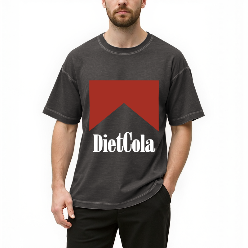 Tokyocanvas Diet Cola Marlboro Gradient Washed T-Shirt