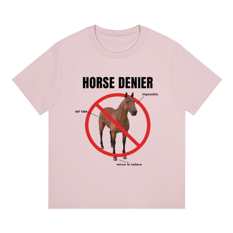 Tokyocanvas Horse Denier Analysis Boxy T-shirt