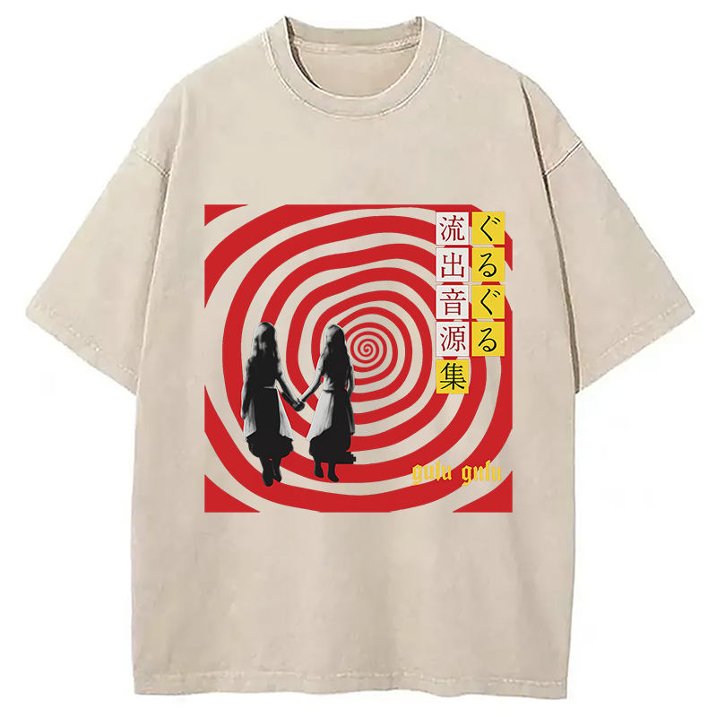 Tokyocanvas Gulu Gulu Washed T-Shirt