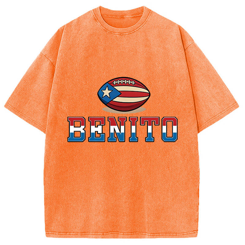 Tokyocanvas Benito Team Washed T-Shirt