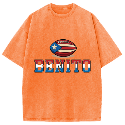 Tokyocanvas Benito Team Washed T-Shirt