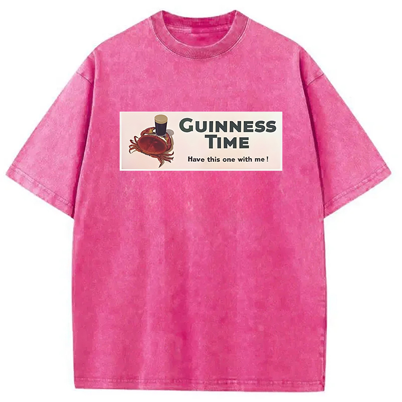 Tokyocanvas Vintage Guinness Crab Washed T-Shirt