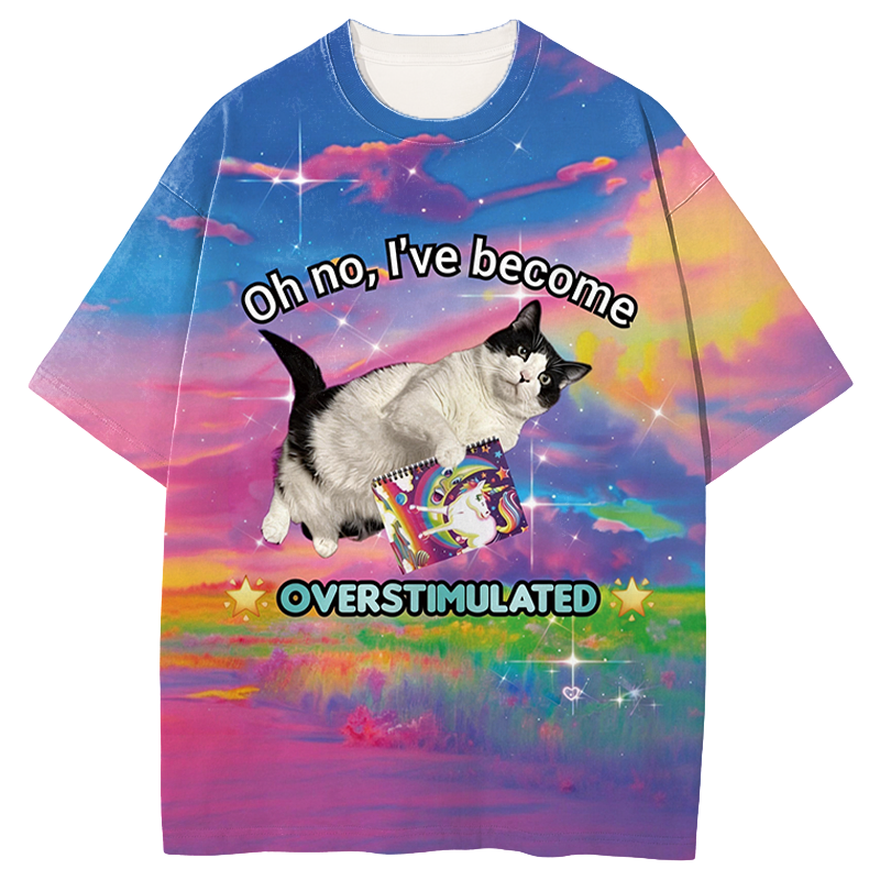 Tokyocanvas Oh No Graphic Print T-shirt