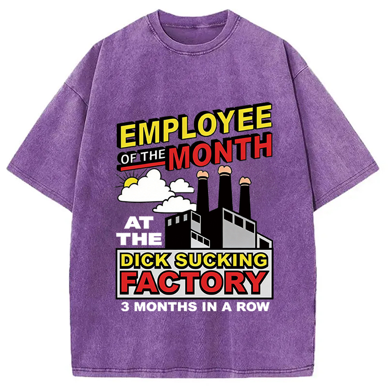 Tokyocanvas Employee Of The Month Washed T-Shirt