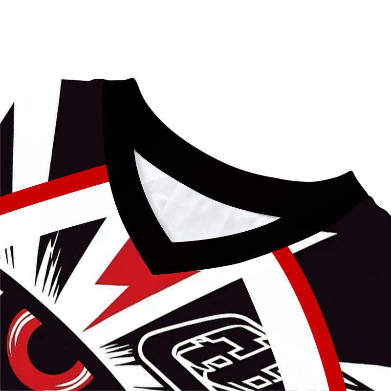 Tokyocanvas Red Eye Long Sleeve Graphic Print T-Shirt