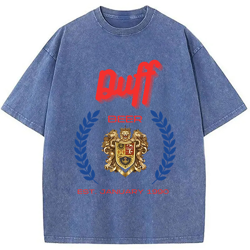 Tokyocanvas Duff Beer Vintage Washed T-Shirt