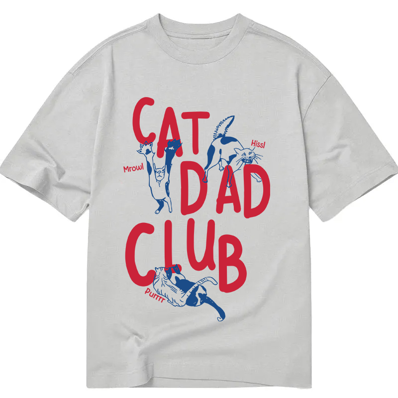 Tokyocanvas Cat Dad Club Classic T-Shirt