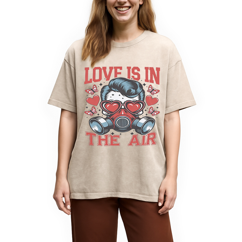 Tokyocanvas Love Is In The Air Washed T-Shirt