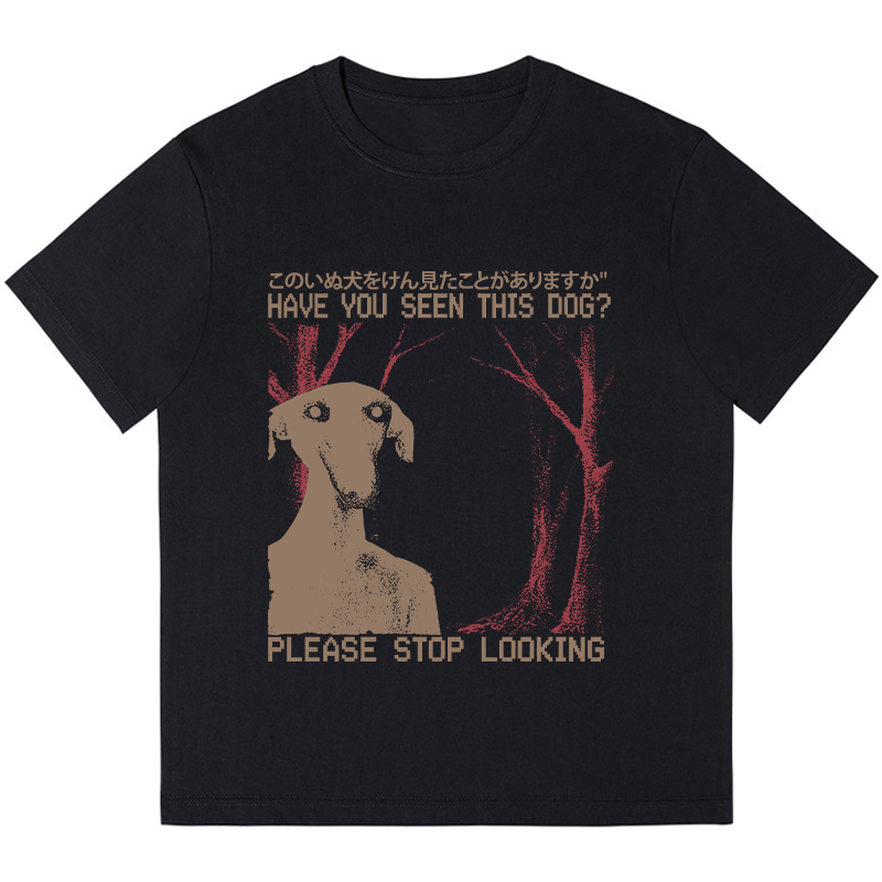 Tokyocanvas Have You Seen This Dog? Boxy T-shirt
