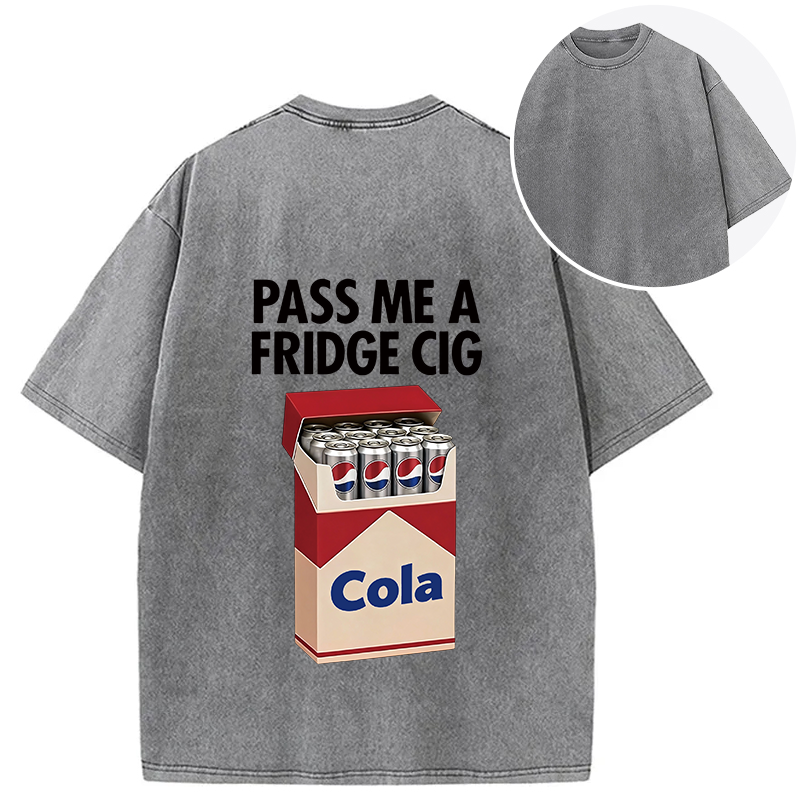 Tokyocanvas I Need A Diet Pepsi Back Washed T-Shirt