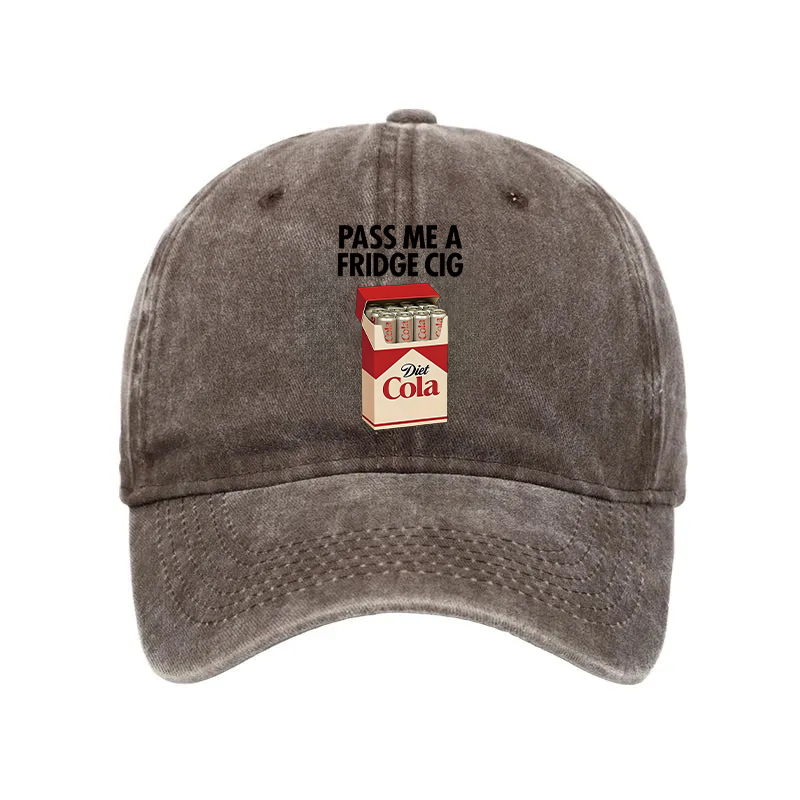 Tokyocanvas I Need A Diet Cola Washed Cap