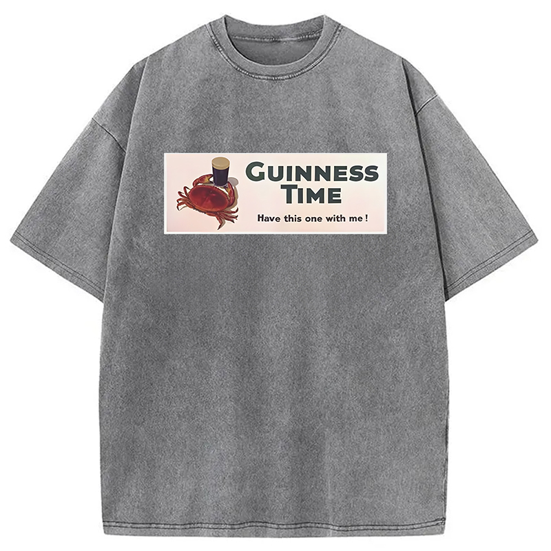 Tokyocanvas Vintage Guinness Crab Washed T-Shirt