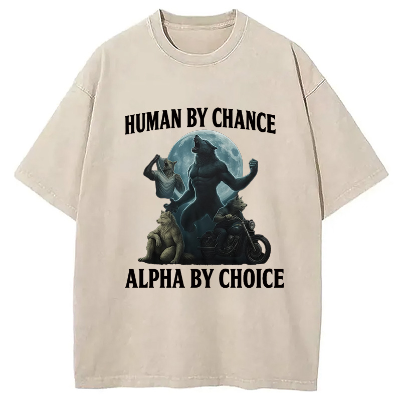 Tokyocanvas Human by Chance Washed T-Shirt