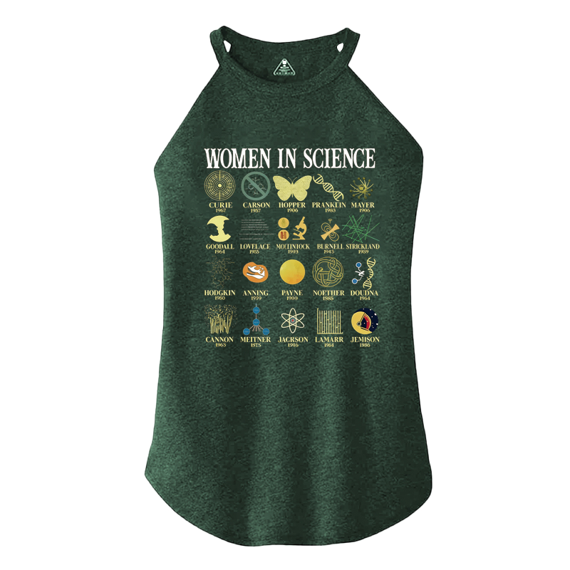 Tokyocanvas Women In Science Cotton Tank