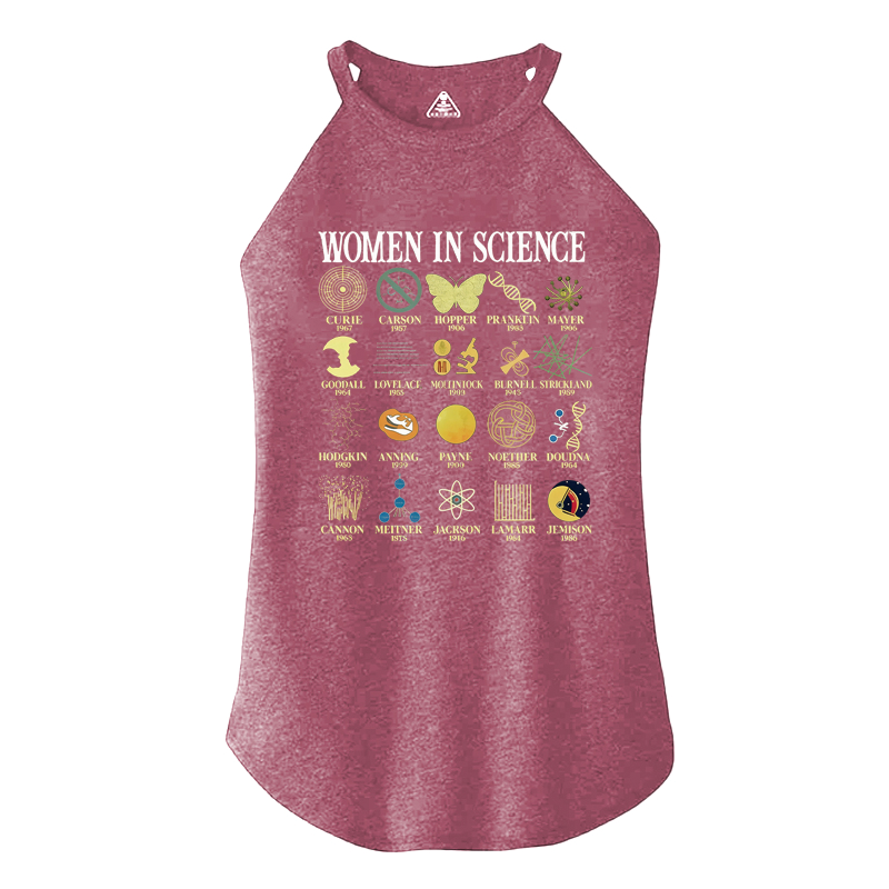 Tokyocanvas Women In Science Cotton Tank