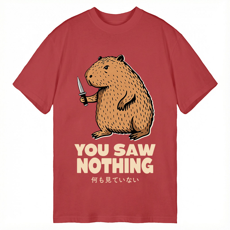 Tokyocanvas You Saw Nothing Classic T-Shirt