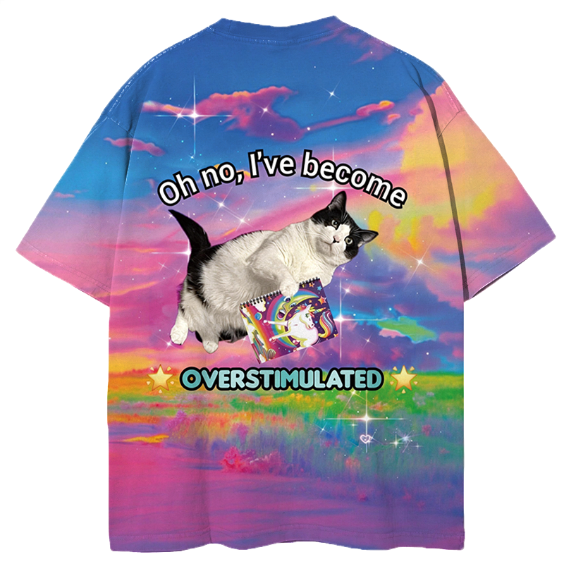 Tokyocanvas Oh No Graphic Print T-shirt