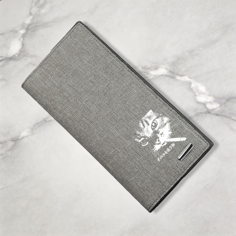 Tokyocanvas Retro Cat Smoking Canvas Wallet