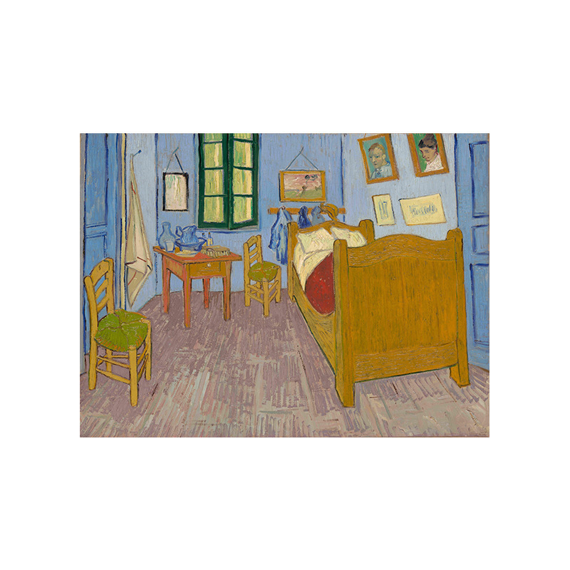 Tokyocanvas Bedroom in Arles Print