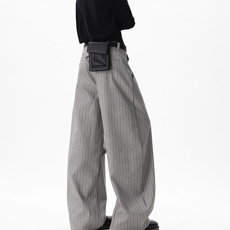 Tokyocanvas Striped Drape Sweatpants