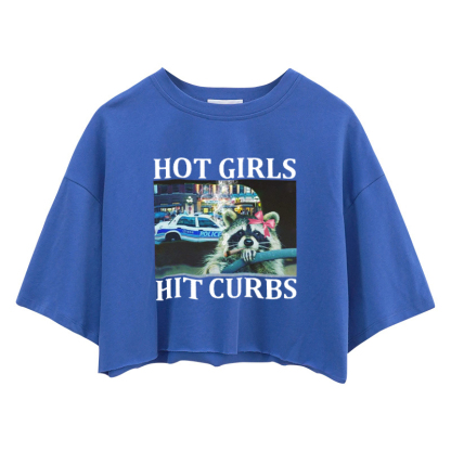 Tokyocanvas Hot Girls Hit Curbs Crop Top