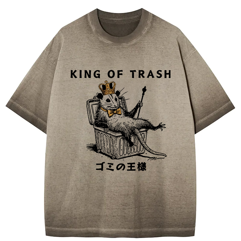 Tokyocanvas King Of Trash Gradient Washed T-Shirt