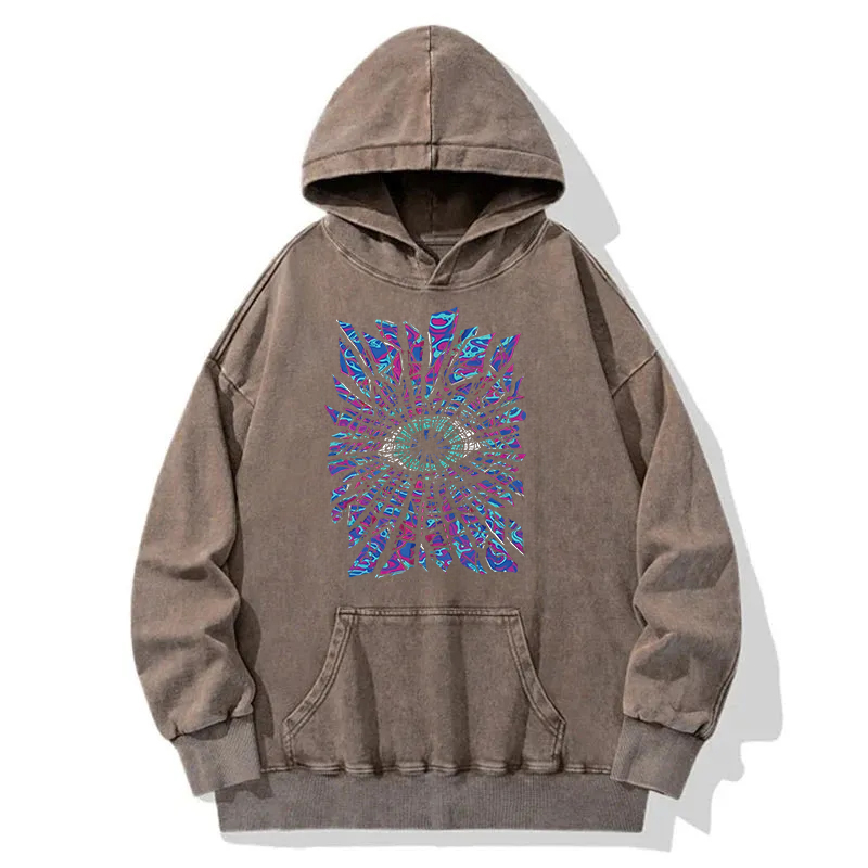 Tokyocanvas Beyond the Illusion Washed Hoodie