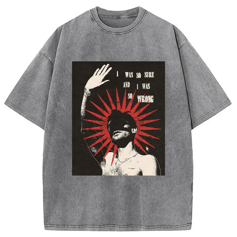 Tokyocanvas I Was So Sure Washed T-Shirt