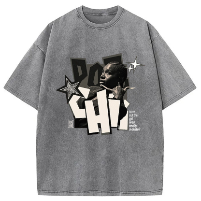 Tokyocanvas Tums out the Girl Washed T-Shirt