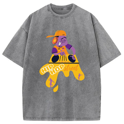 Tokyocanvas Hiphop Lover Street Washed T-Shirt