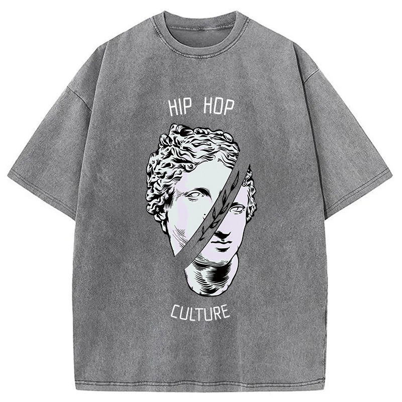 Tokyocanvas Hip Hop Culture Washed T-Shirt