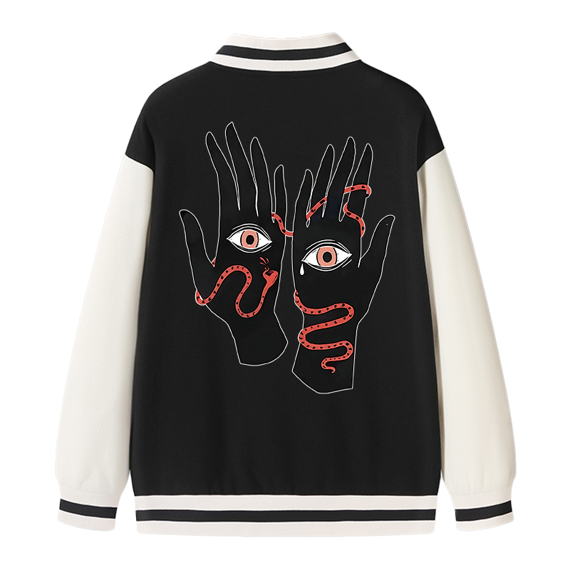 Tokyocanvas The Eyes Will Not Deceive You Varsity Jacket