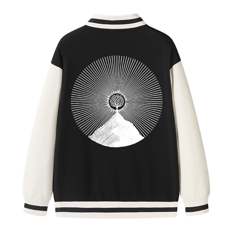 Tokyocanvas Your Mountain Varsity Jacket