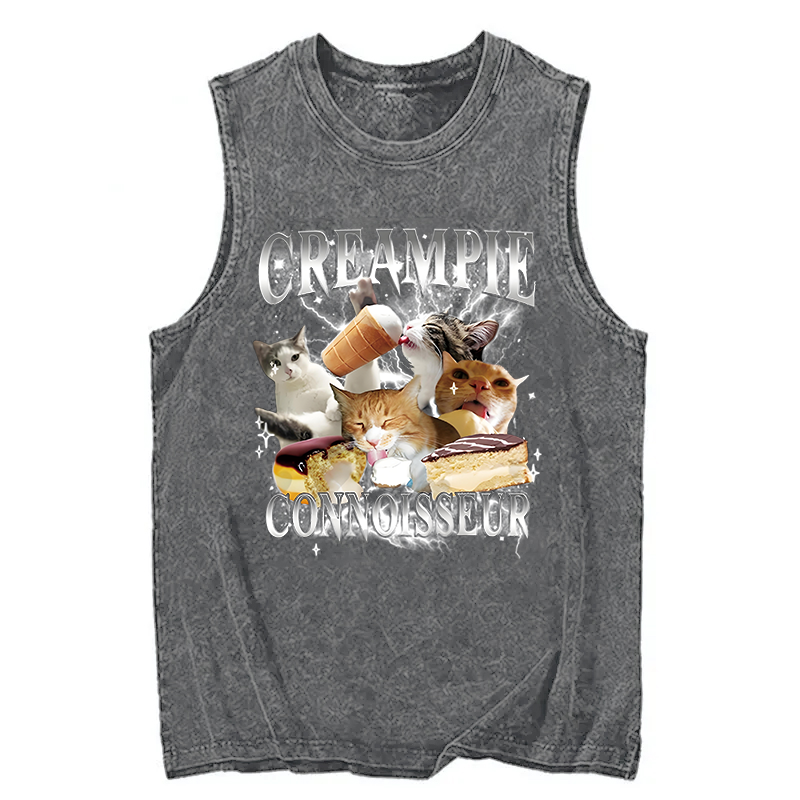 Tokyocanvas Creampie Connoisseur Meme Washed Tank