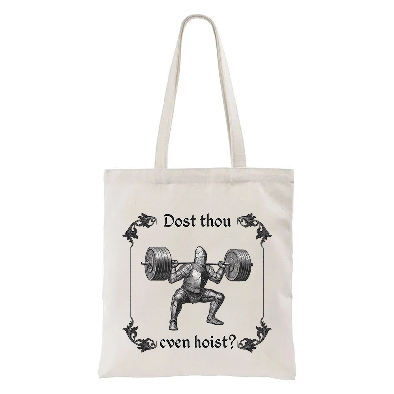 Tokyocanvas Dost Thou Even Hoist Tote Bag