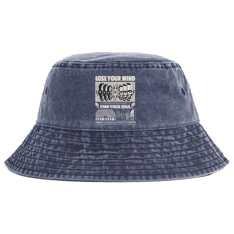 Tokyocanvas Lose Mind Find Soul Washed Bucket Hat