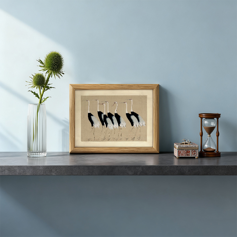 Tokyocanvas Ogata Korin Carane Framed Art Print