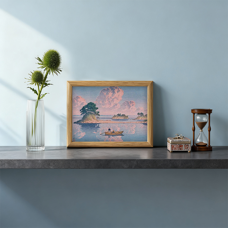 Tokyocanvas Kujukushima Shimabara Framed Art Print
