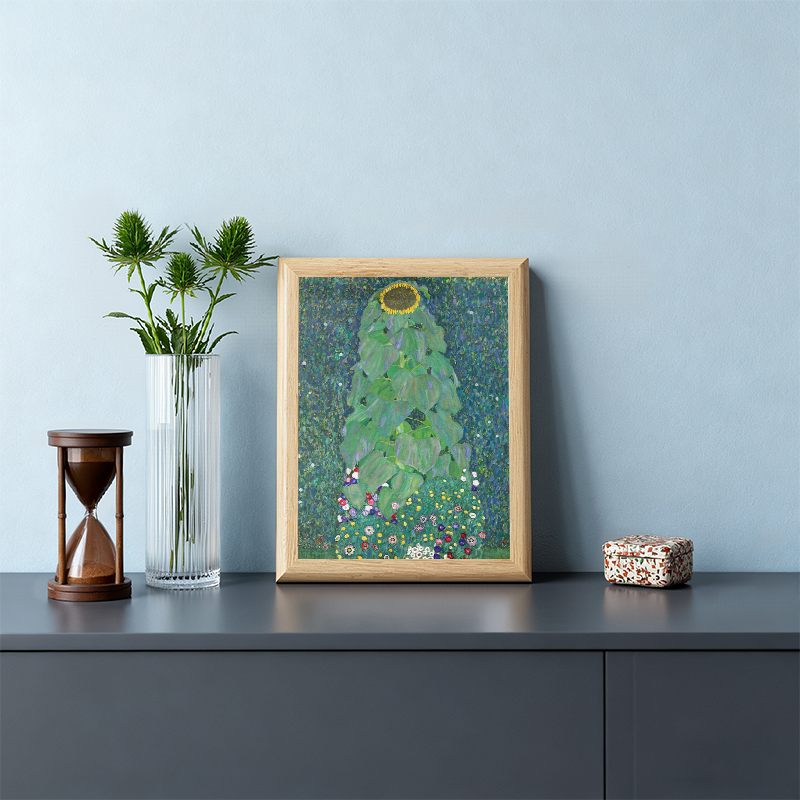 Tokyocanvas Sunflower Field Framed Art Print