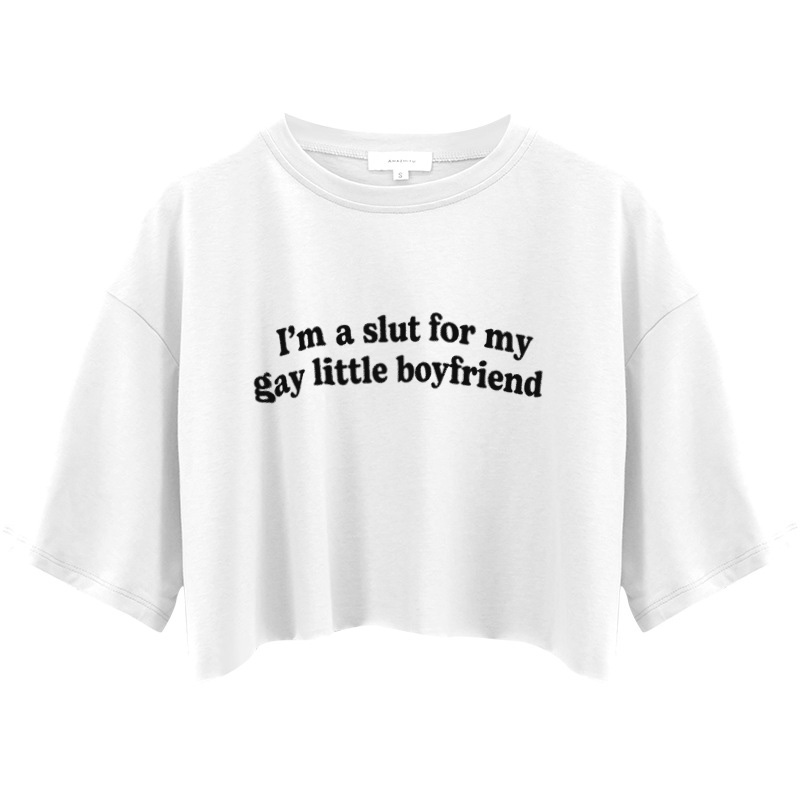 Tokyocanvas Slxt For My Gay BF Crop Top